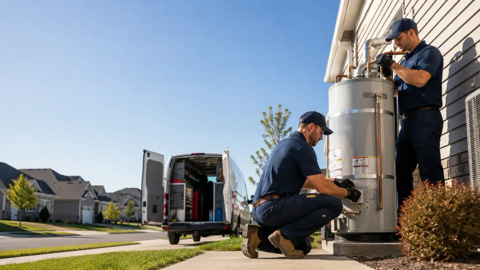 Water Heater Installation in Page, ND